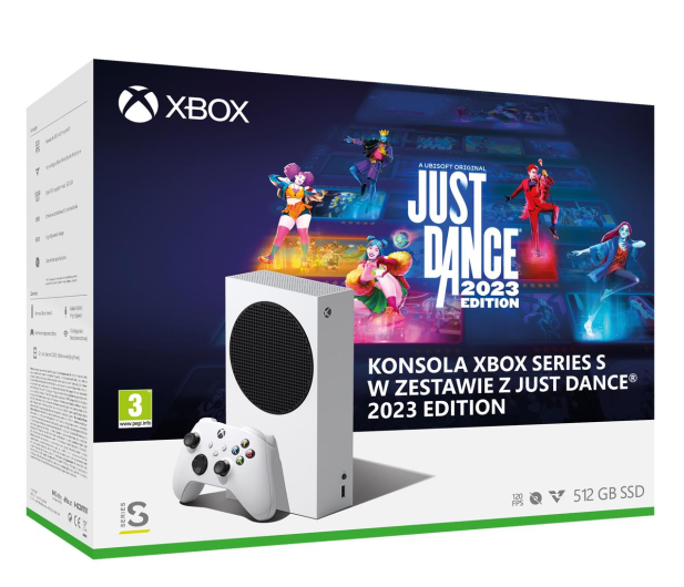 Microsoft Xbox Series S + Just Dance 23 - 1090797 - zdjęcie